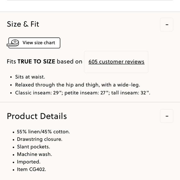 J.Crew Linen-blend slim wide-leg drawstring pant 2 - Picture 2 of 6